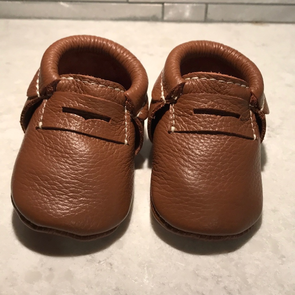 Freshly Picked infant boys moccasins